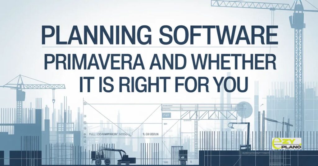 Planning Software Primavera