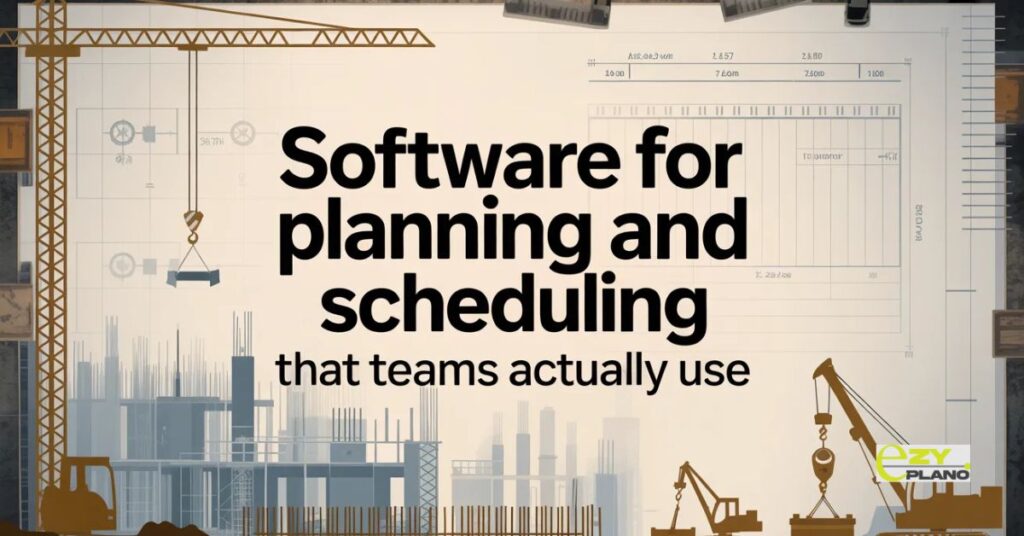 Software for Planning and Scheduling