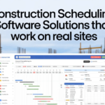 Construction Scheduling Software Solutions