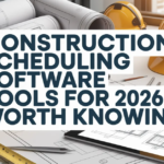 Construction Scheduling Software Tools for 2026