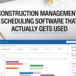Construction Management Scheduling Software
